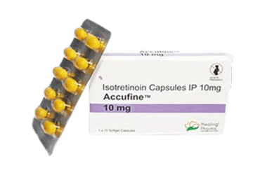 Accufine Capsules 10mg (Isotretinoin)