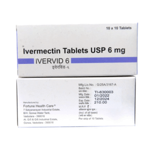 Ivervid 6mg (Ivermectin)